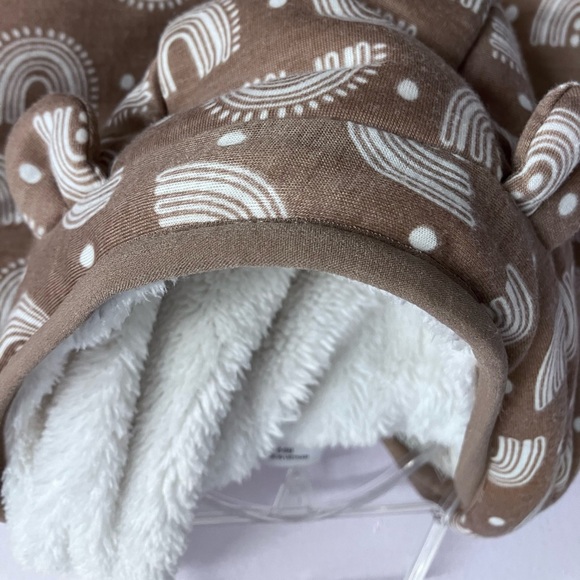 Wonder Nation Baby Bunting, Size 6-9 Months, Tan/Cream, Rainbow Theme - Picture 5 of 7